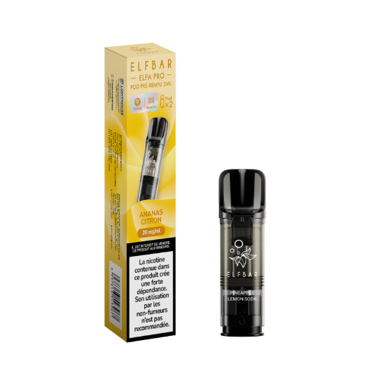 Cartouche Elfa - Ananas Citron