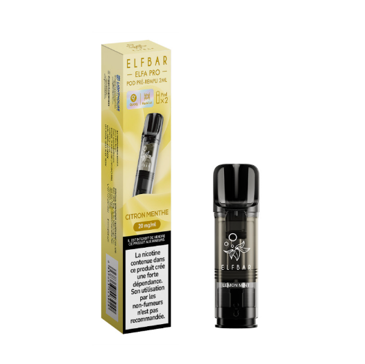 Cartouche Elfa - Citron Menthe