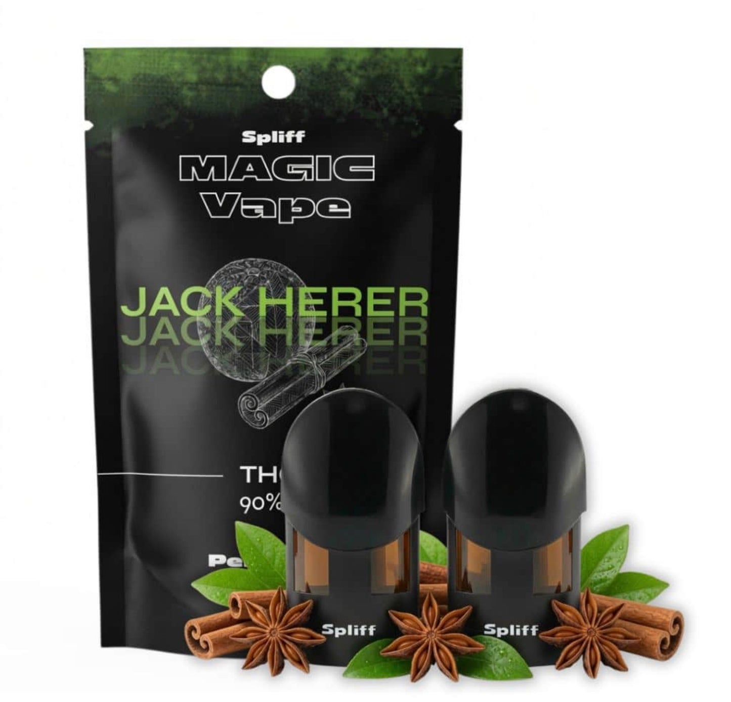 Pods THCX – 90% – Jack Herer – Pod x2- Spliff