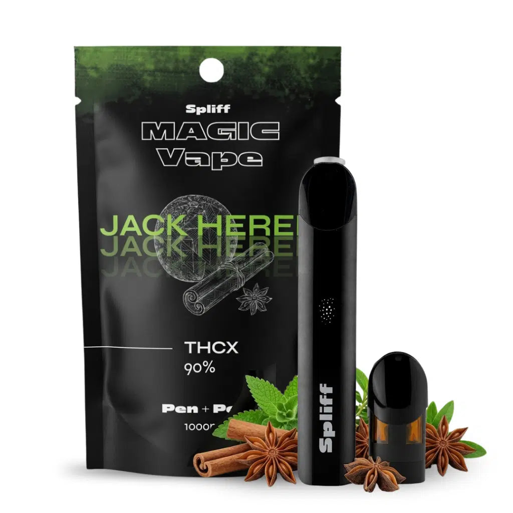 Vape THCX – Jack herer – Batterie + Pod – Spliff