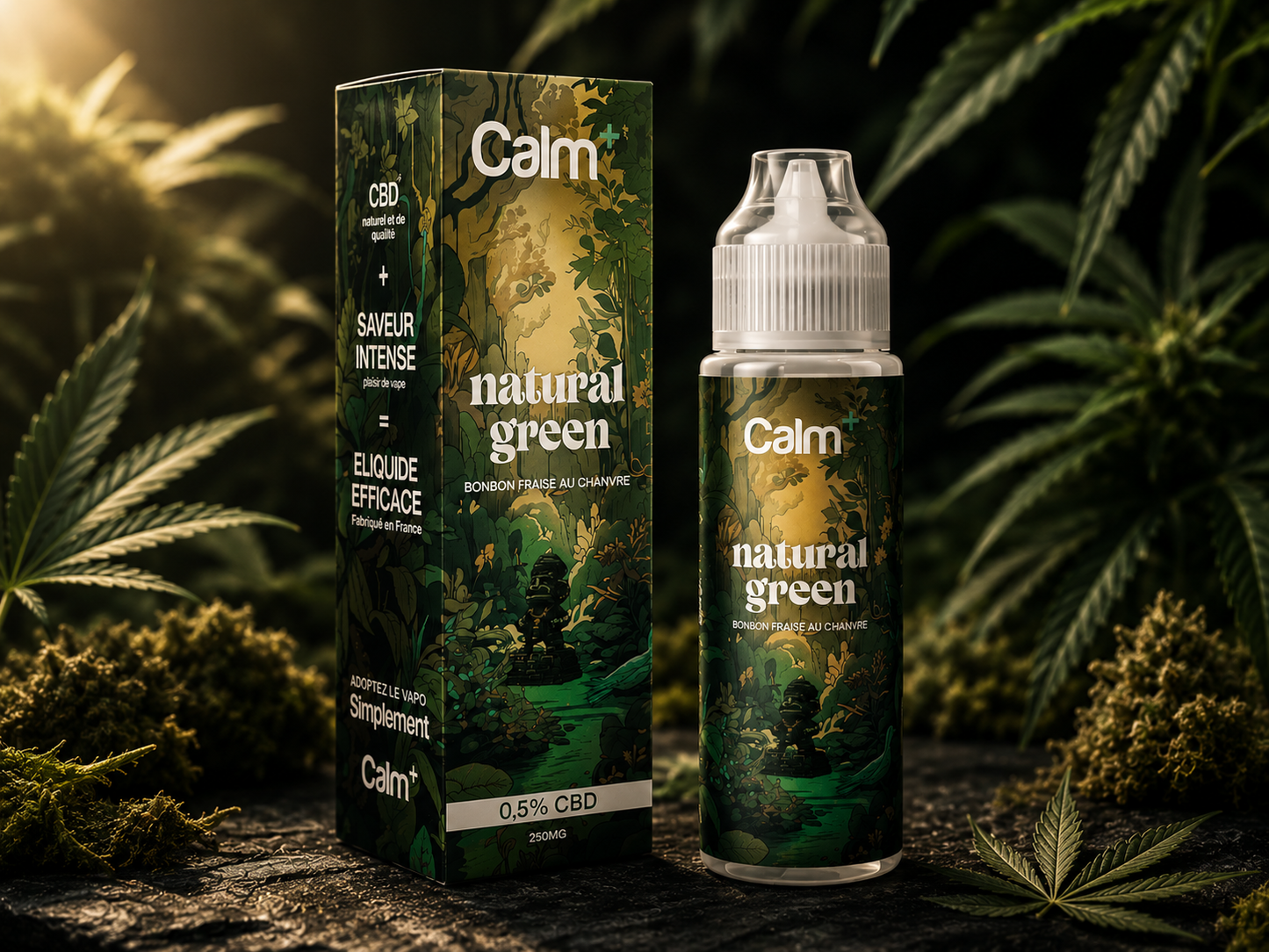 Naturel Green Calm+ 50ml 250MG CBD